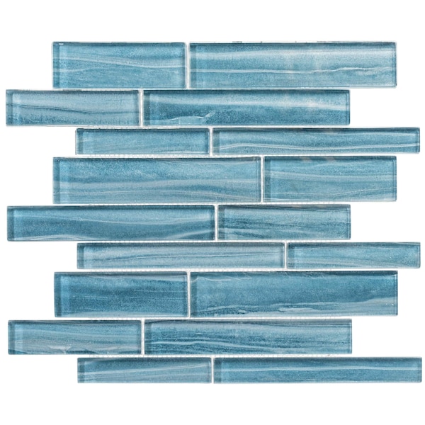 Andova Tiles SAMPLE Hoem Glass Mosaic Pattern Wall Tile SAM-ANDHOE154 - main